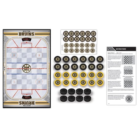 Masterpieces Boston Bruins Checkers Puzzle 41485